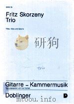 Trio Flute Viola und Gitarre 1962 PDF电子版封面