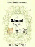 Symphonie Nr.5 B-dur D 485 violine Ⅰ Nr.5205 1992 PDF电子版封面