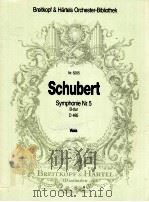 Symphonie Nr.5 B-dur D 485 viola Nr.5205（1992 PDF版）