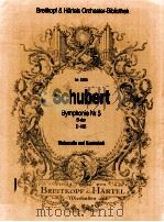 Symphonie Nr.5 B-dur D 485 violoncello and kontraba? Nr.5205 1992 PDF电子版封面