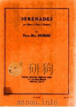 sérénades pour bassoon et piano ou orchestre AL 21 344 1954 PDF电子版封面