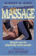 MASSAGE 1993 PDF电子版封面 0873223950 ROBERT K.KING