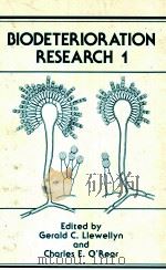 Biodeterioration research 1（1987 PDF版）
