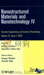nanostructured materials and nanotechnology iv（ PDF版）