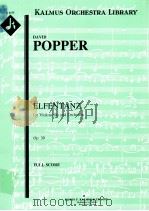 Elfentanz for Violoncello and Orchestra Op.39 PDF电子版封面 Popper David
