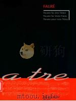 Pavane for three Flutes BA 7405（1996 PDF版）