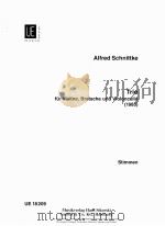 Trio für Violine Viola und Violoncello 1985 Stimmen UE 18 209 6792 1985 PDF电子版封面 3702405151