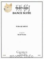 Dance suite Tuba quartet CM 93 1992 PDF电子版封面