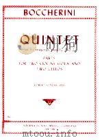 Quintet in Eb major Opus 12 No.2 VIOLIN 1 PDF电子版封面 Boccherini