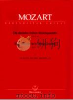 The thirteen early string quartets No.1-4Ⅰ KV 80 73f 155 134a 156 134b 157（1966 PDF版）