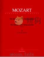 The thirteen early string quartets No.5-7 Ⅱ KV 158 159 160 159a 1966 PDF电子版封面 W.A.Mozart