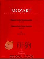thirteen early String quartets No.11-13 Ⅳ KV 171 172 173 BA 4850（1966 PDF版）