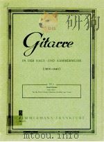 die gitarre in der haus-und kammermusik Nr.9 trio für fl?te violine klarinette bratsche und gitarre（ PDF版）