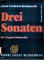 drei sonaten für 2 fagotte violoncelli RL 40480 1998 PDF电子版封面