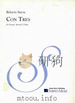 con tres for clarinet bassoon & piano 1990（1990 PDF版）