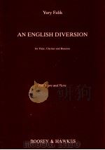 an English diversion for flute clarinet and bassoon full score and parts（1987 PDF版）