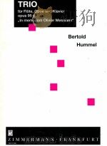 trio für fl?te oboe und klavier opus 95 c 1995 PDF电子版封面