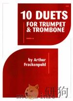 10 Duets for trumpet and trombone grade 4-5 18270（1982 PDF版）