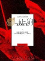 terzetto for flute oboe and viola or clarinet（1991 PDF版）