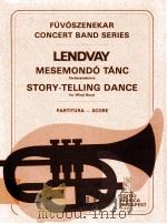 story-telling dance for wind band score Z.12 371 1985 PDF电子版封面