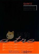 Quantz Sonata for three Flutes BA 7404（1981 PDF版）