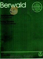 String quartets g minor a-minor E-flat major BA 8513（1966 PDF版）