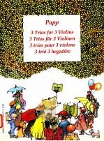3 Trios for 3 Violins（1999 PDF版）