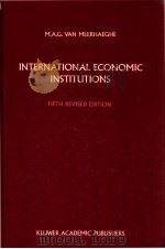 INTERNATIONAL ECONOMIC INSTITUTIONS  FIFTH REVISED EDITION（1987 PDF版）