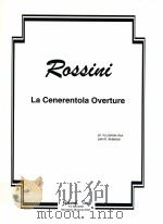 La Cenerentola Overture arr.for clarinet choir 1995 PDF电子版封面