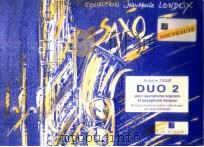 duo 2 pour saxophone soprano et saxophone baryton（1993 PDF版）