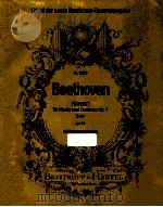 Konzert für Klavier und Orchester Nr.1 C-dur op.15 12 Harmoniestimmen Nr.14550（1991 PDF版）