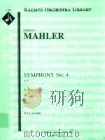 Symphony No.4 in G Revision of 1906（ PDF版）