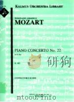 Piano Concerto No. 22 in E flat K.482 PDF电子版封面 Mozart Wolfgang Amadeus