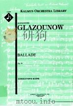 Ballade Op.78（ PDF版）