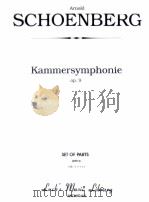 Kammersymphonie Op.9 set of parts 04914 PDF电子版封面