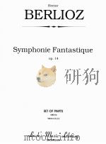 Symphonie Fantastique Op.14 set of parts 08514 PDF电子版封面