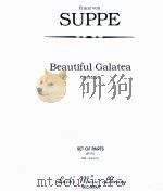 Beautiful Galatea Overture set of parts 07171 STR=4-4-3-2-2（ PDF版）