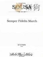 Semper Fidelis March set of parts 06683 PDF电子版封面