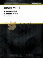 concert piece for two Alto saxophone ED 7169（1983 PDF版）