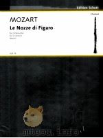 Le Nozze Di Figaro for 2 clarinets busch KLB 38 1994 PDF电子版封面