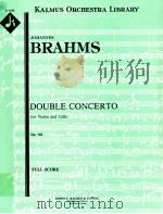 Double Concerto for Violin and Cello Op.102 PDF电子版封面