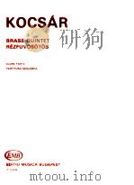 Brass Quintet Score-Parts Z.13 515（1990 PDF版）
