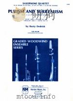 purism and surrealism for saxophone quartet 16180（ PDF版）