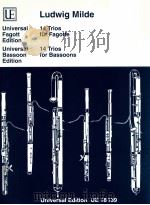14 trios for bassoons UE 18139（1996 PDF版）
