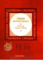 three inventions for flute and clarinet in b flat 40p（1966 PDF版）