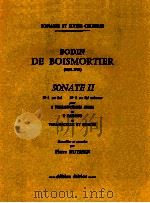 sonata Ⅱ pour 2 violoncelles seuls ou 2 bassons ou violoncello et basson 1948 PDF电子版封面
