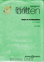 Fanfare for St Edmundsbury for 3 trumpets srt of parts（2 PDF版）