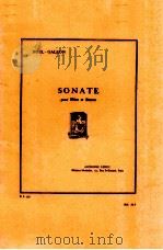 sonate pour fl?te et basson B.L.797（1952 PDF版）