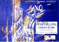 échantillons Couleurs de bois Pour clarinette si? et saxophone alto（1995 PDF版）
