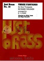 THREE FANFARES for four Trumpets 1990 PDF电子版封面